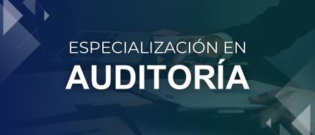 ESPECIALIZACIÓN EN AUDITORÍA