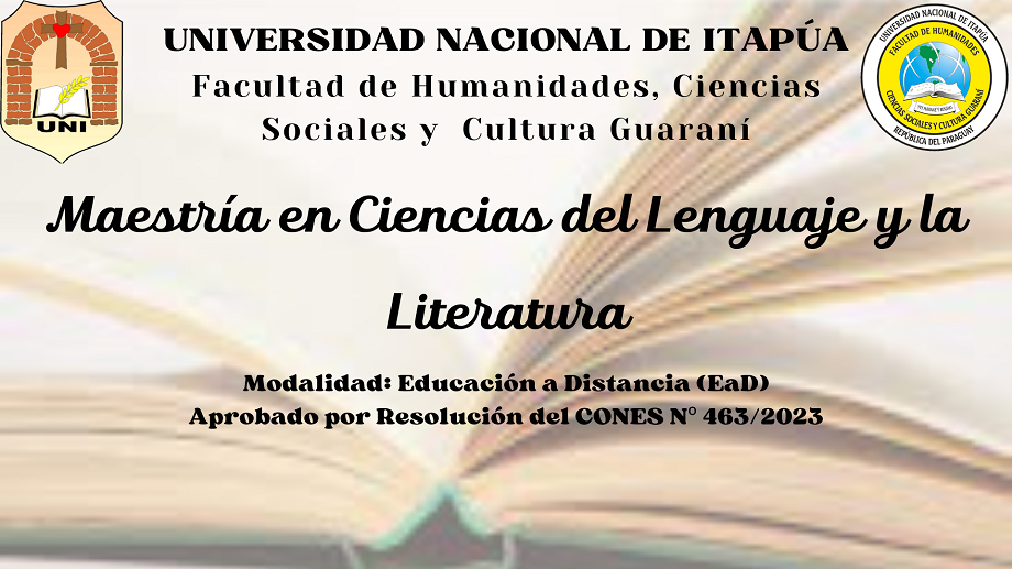 Maestría en Ciencias del Lenguaje y la Literatura