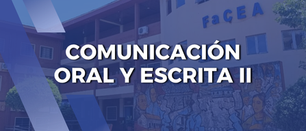 Comunicación Oral y Escrita II